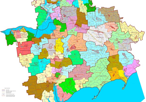 Новость - Транспорт и инфраструктура - Карта области поменялась: депутаты "децентрализовались"