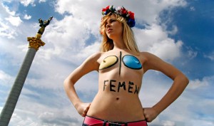 В марте FEMEN посетят Запорожье.
Фото kp.ua.
