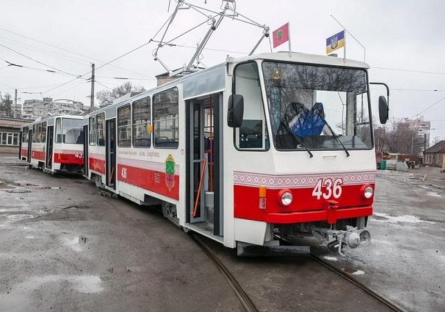 В Запорожье украли электрические провода с трамвайной линии 