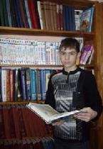 Евгений Дидух стал самым читающим запорожцем.
Фото  www.meria.zp.ua 