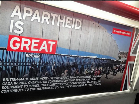 В лондонском метро появились скандальные плакаты: полиция ищет виновных