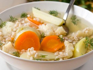 Суп из рыбных консервов