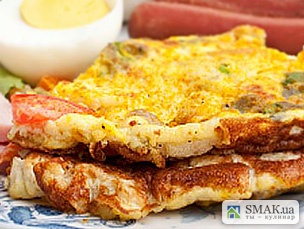 Омлет с луком от Леонида Агутина