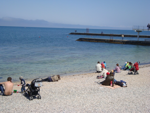 Сегодня температура воды на украинских курортах от 10 до 23 градусов