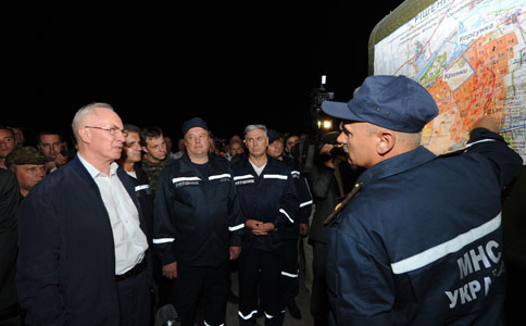 Николай Азаров: Все пострадавшие от пожара на Херсонщине получат компенсацию