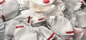 По гривне за штуку: из Харькова вывозили маски и респираторы в Испанию и Китай