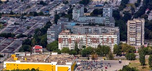 Полюбуйтесь: Шевченковский район с высоты птичьего полета (видео)