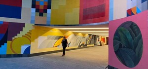 Зацени: на Демеевке открыли подземный переход с муралами