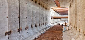 Строительство метро на Виноградарь: как монтируют тоннели