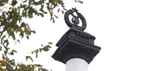 На полтора метра выше: на Аллее Трудовой Славы завершают реконструкцию колонн