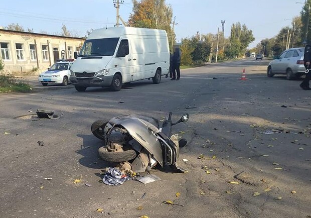 Под Запорожьем произошло серьезное ДТП / фото: ГУ НП в Запорожской области