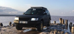 Впечатляющее зрелище: одесские автолюбители устроили заезд на Куяльнике