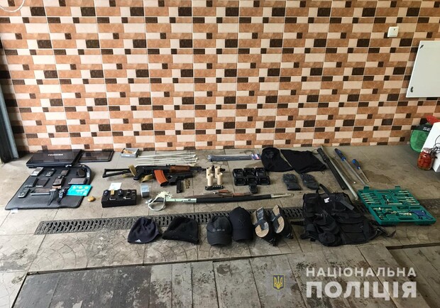 Под Киевом задержали банду разбойников, которые пытали людей. Фото: пресс-служба полиции Киевской области