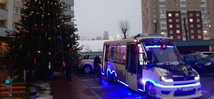 В Киеве запустили музыкальную маршрутку: она должна всех радовать и создавать ощущение праздника