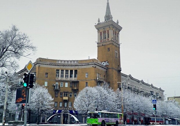 В Запорожье идут морозы и снег. Фото: zp_life_style