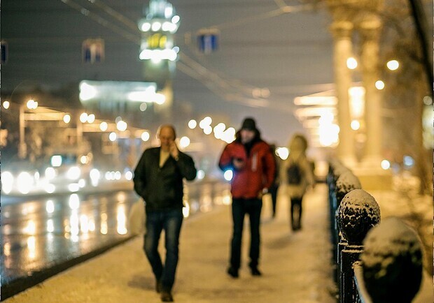 В Запорожье и области ожидается мокрый снег и гололедица. Фото: fb Игорь Лавров