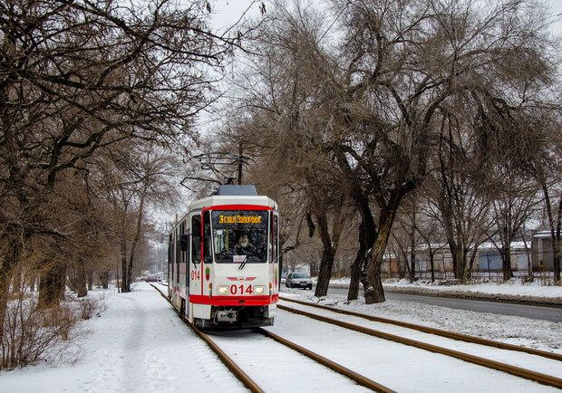 С 15 февраля трамваи №14 будут курсировать по другому маршруту. Фото: KinGeR