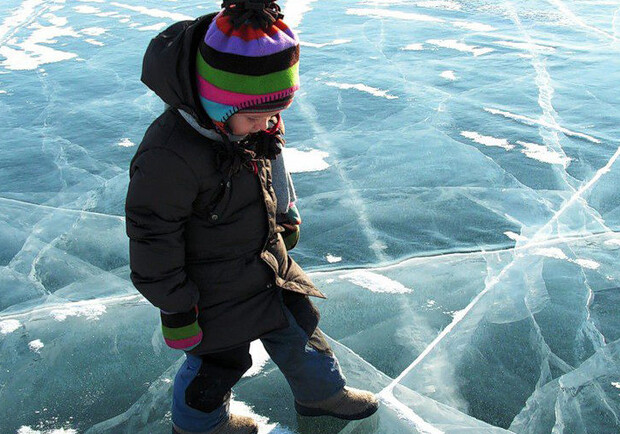 НА Кичкасе под лед провалились двое детей - фото: pravmir