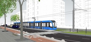 Борщаговка-центр: в Киеве готовятся продлить линию скоростного трамвая