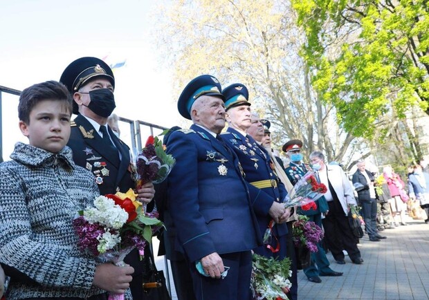 Как отметили День Победы в Запорожье - фото: пресс-служба Запорожского горсовета