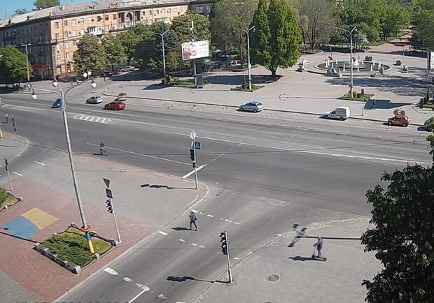 Прогноз погоды в Запорожье на 15 мая 2021 года. Фото: webcam.zp.ua