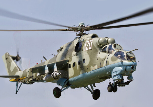 Для украинской армии: на "Мотор Сичи" модернизировали вертолеты Ми-24. Фото: Википедия