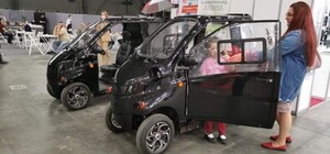 Made in Ukraine: в Киеве представили несколько новых мини-электромобилей