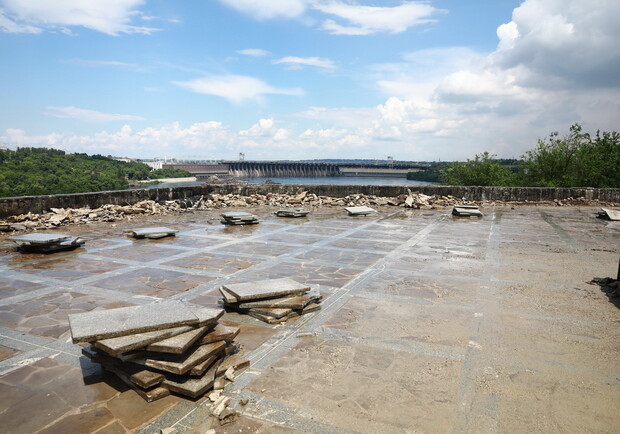 Преобразится: на Хортице стартовала масштабная реконструкция. Фото: Запорожская ОГА