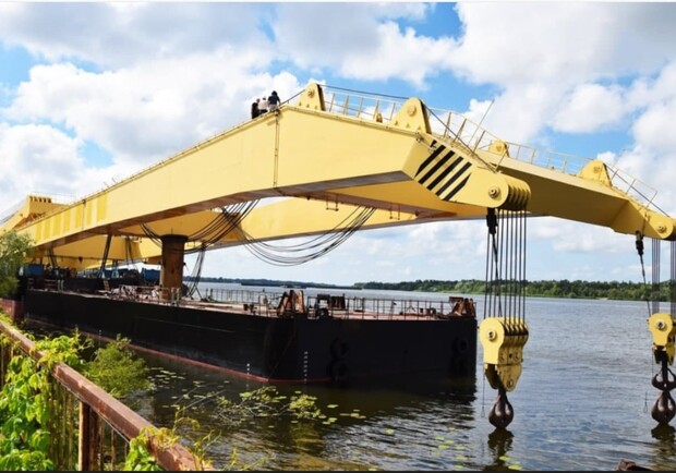Строительство запорожских мостов: когда "Захарий" приступит к работе. Фото: САД в Запорожской области