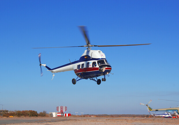 В Запорожье снова можно будет полетать на вертолете: график и цены. Фото: fb Мотор Сич