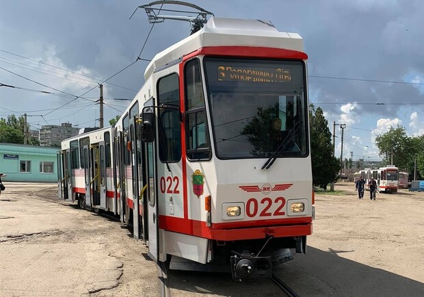 Запорожский трамвай - фото: zp.gov.ua