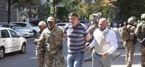 От первого лица: МВД опубликовало новое видео задержания захватчика Кабмина