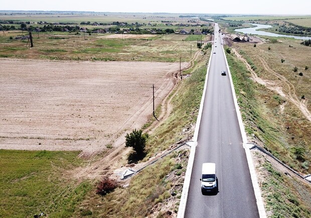 Наконец-то: в Запорожской области завершили ремонт дороги трассы на Кирилловку. Фото: fb САД