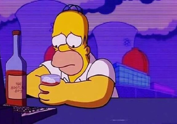 Пива не купить: в Запорожье ограничили продажу алкоголя - фото: мультфильм "Симпсоны"