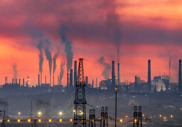 Запорожская область в ТОП-3 по количеству выбросов в воздух. Фото:  fb Алексей Толмачев