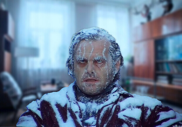 Будут мерзнуть: сотни запорожских домов не готовы к отопительному сезону.  Фото: кадр из фильма "Сияние"
