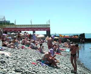 В Запорожье готовят к летнему сезону 2 пляжа.
Фото с сайта: all-news.net.ua	
