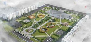 В Запорожье хотят реконструировать площадь Фестивальную (фото)