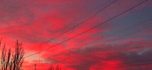 Небо в пастельных полутонах: одесситы наблюдали красочный закат