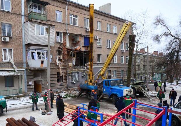В Запорожье умерла женщина, пострадавшая во время взрыва в доме. 