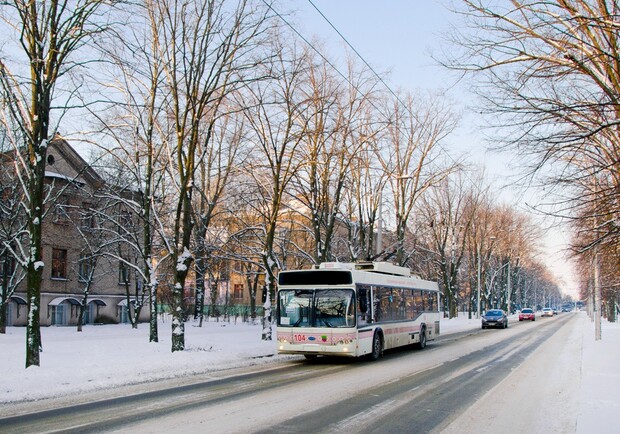 В Запорожье изменили схему движения троллейбуса №1. 