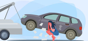 У киевлянки отобрали машину из-за 13 неоплаченных штрафов