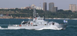 Часть экипажа катера 