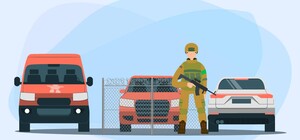 В Киеве мужчина во время скандала за паркоместо начал целиться из автомата в соседей