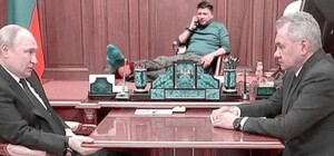 Встреча Путина и Шойгу превратилась в мемы: подборка