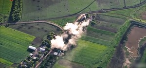 Артилеристи знищили лігво окупантів на хуторі біля Гуляйполя (відео)