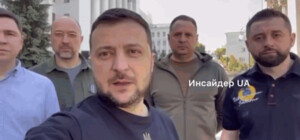 Зеленський та лідери країни на двох відео з Банкової: на 2-й та 100-й день війни 