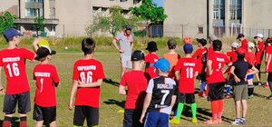 На обстрелянной базе отдыха в Сергеевке дети готовились к футбольному турниру (обновлено)