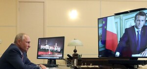 Путін в розмові з Макроном погодився на спрямування місії МАГАТЕ на ЗАЕС