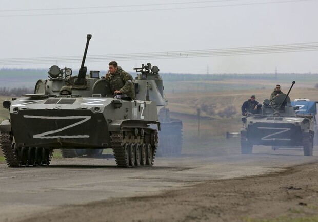 Оккупационные войска перемещают в Запорожскую область технику и живую силу. 